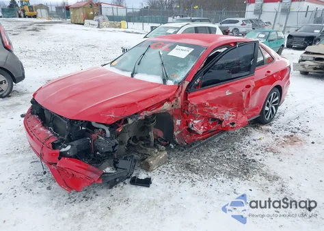 2021 Volkswagen Jetta Gli 2.0T Autobahn/2.0T S из США, поврежденный, VIN 3VW6T7BU3MM036078